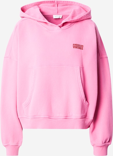 Megztinis be užsegimo 'PLIZZY' iš AMERICAN VINTAGE, spalva – rausvai raudona / rožinė, Prekių apžvalga