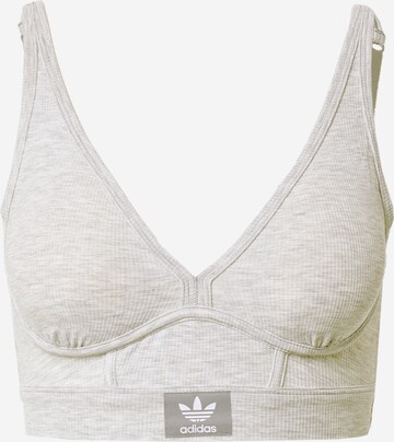 Triangle Soutien-gorge ADIDAS ORIGINALS en gris : devant