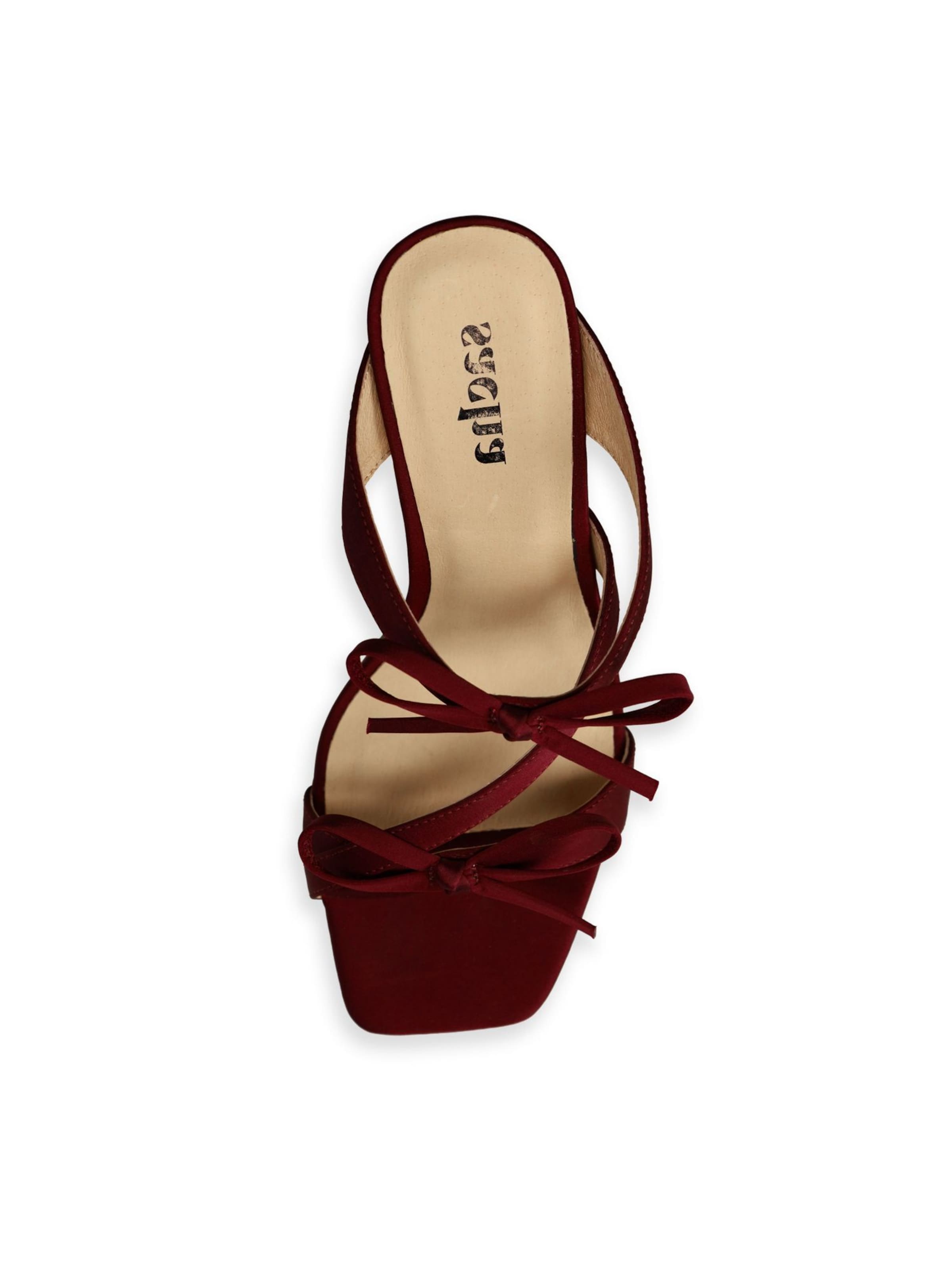 Sandales SACHA en rouge