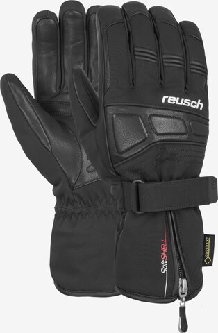 REUSCH Athletic Gloves 'Modus' in Black: front