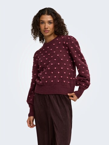 JDY - Pullover 'JDYSIGRID' em vermelho: frente