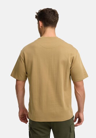 T-Shirt ' Wiwa ' INDICODE JEANS en marron