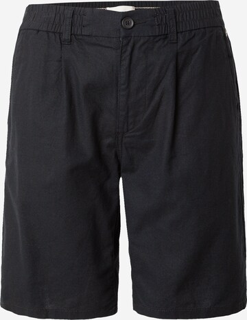 Pantaloni con pieghe di BLEND in nero: frontale