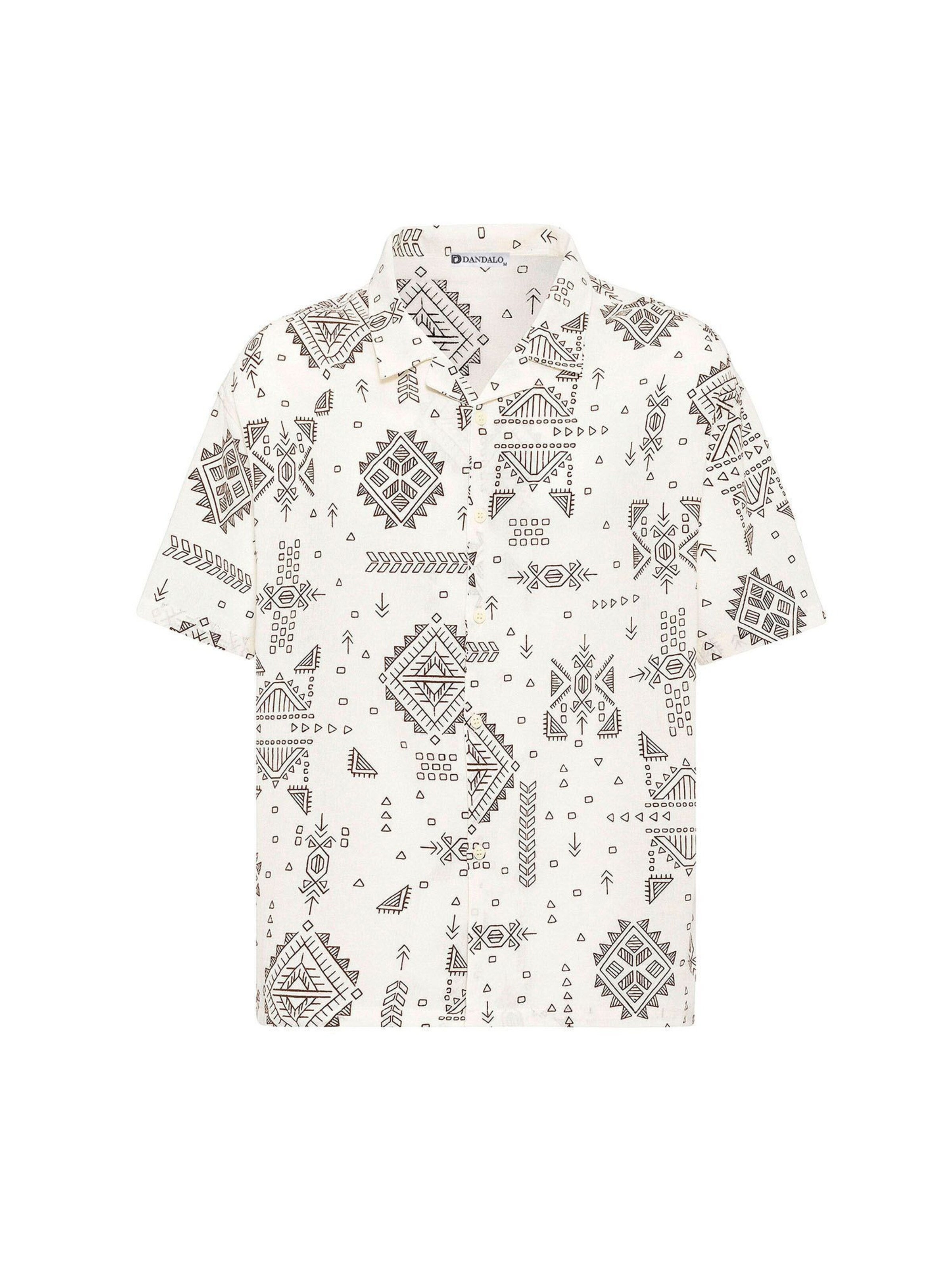 Dandalo Comfort Fit Hemd in Weiß: Vorderseite