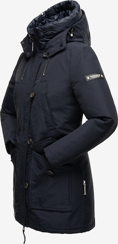 NAVAHOO Winterparka 'Freeze Stoorm' in Blauw