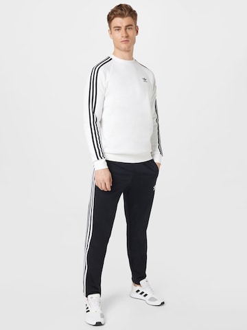 ADIDAS ORIGINALS Regular Fit Sweatshirt 'Adicolor Classics 3-Stripes' in Weiß