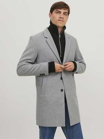 JACK & JONES Between-Seasons Coat in Grey: front