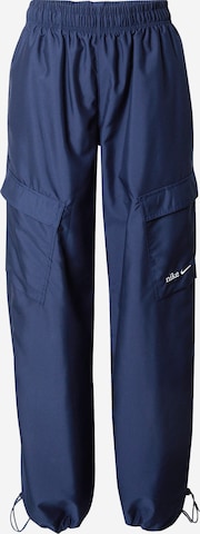 Nike Sportswear Szabványos Cargo nadrágok - kék: elől