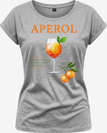 MAKAYA Shirt 'Aperoli' in Grey: front