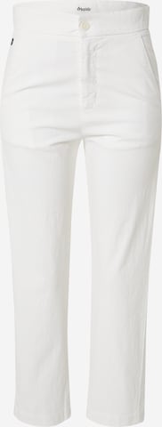 Brava Fabrics Regular Chino in Wit: voorkant