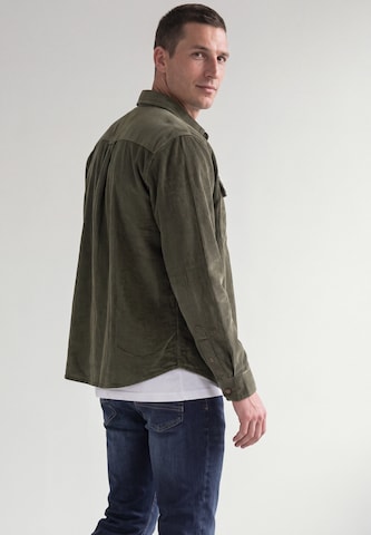 Street One MEN Regular Fit Hemd in Grün