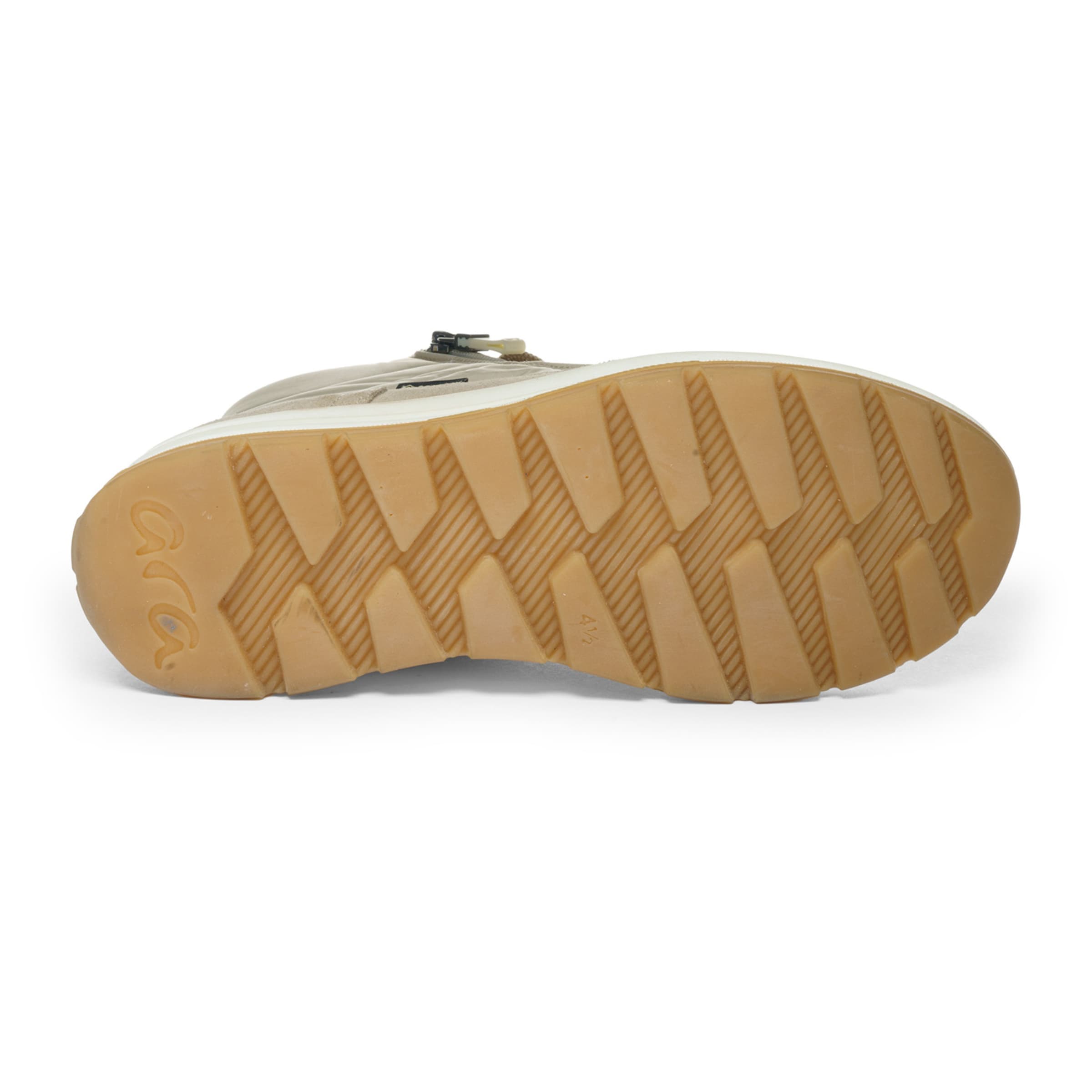 ARA Lace-Up Ankle Boots in Beige