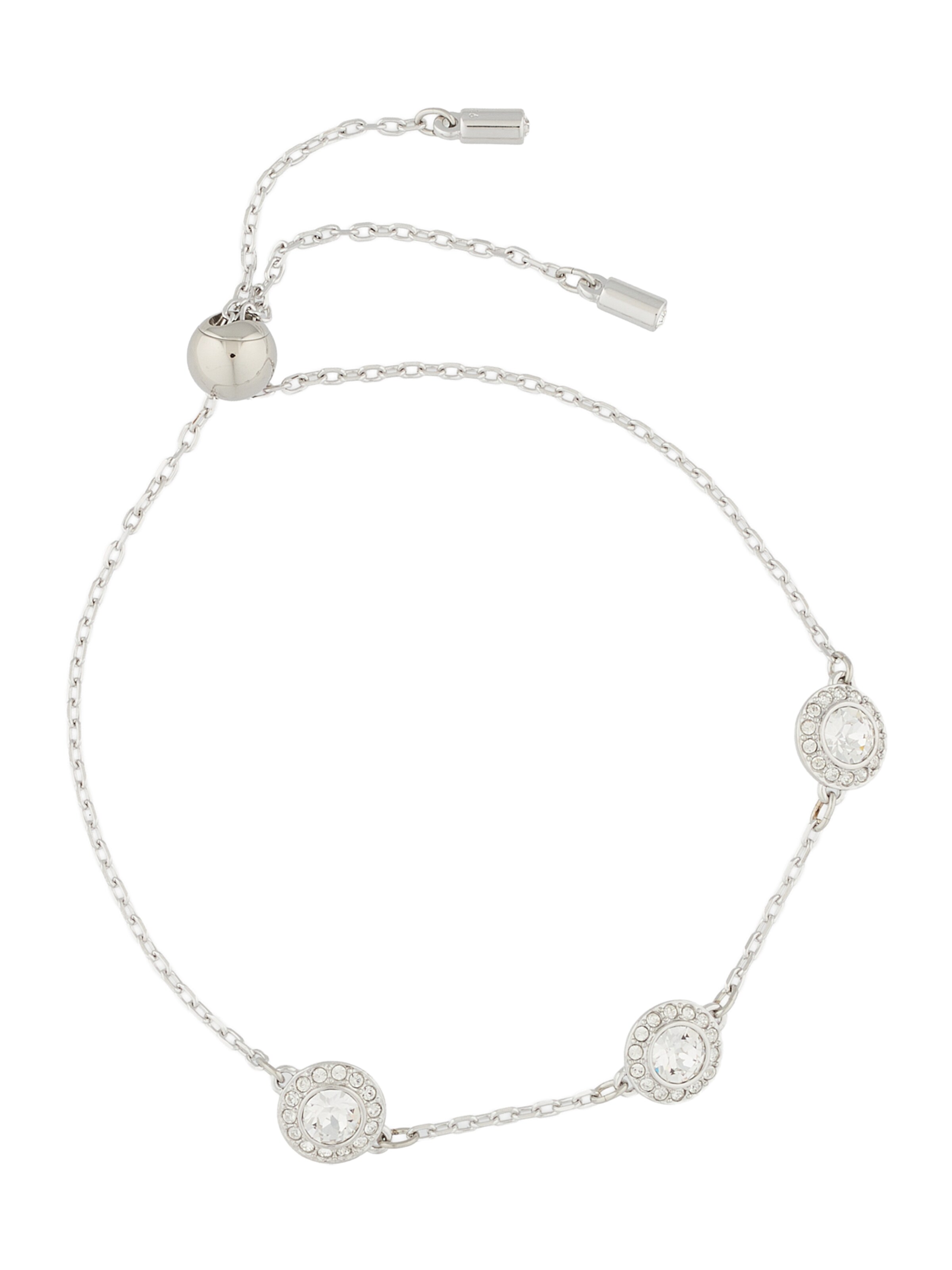 Swarovski Opaska 'Una' w kolorze srebrny