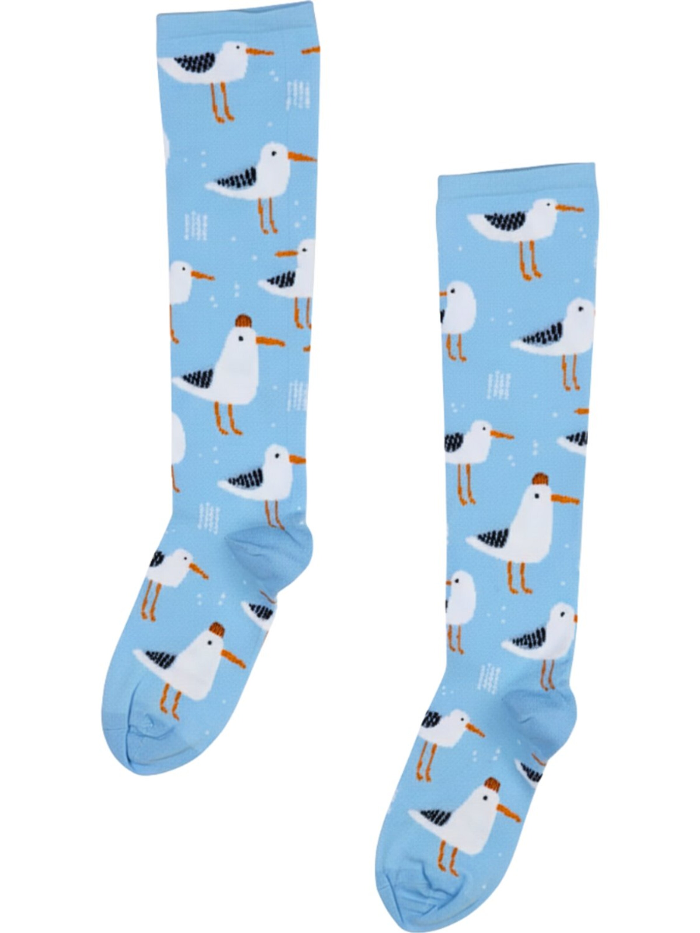 Chaussettes montantes Sokisahtel en bleu : devant