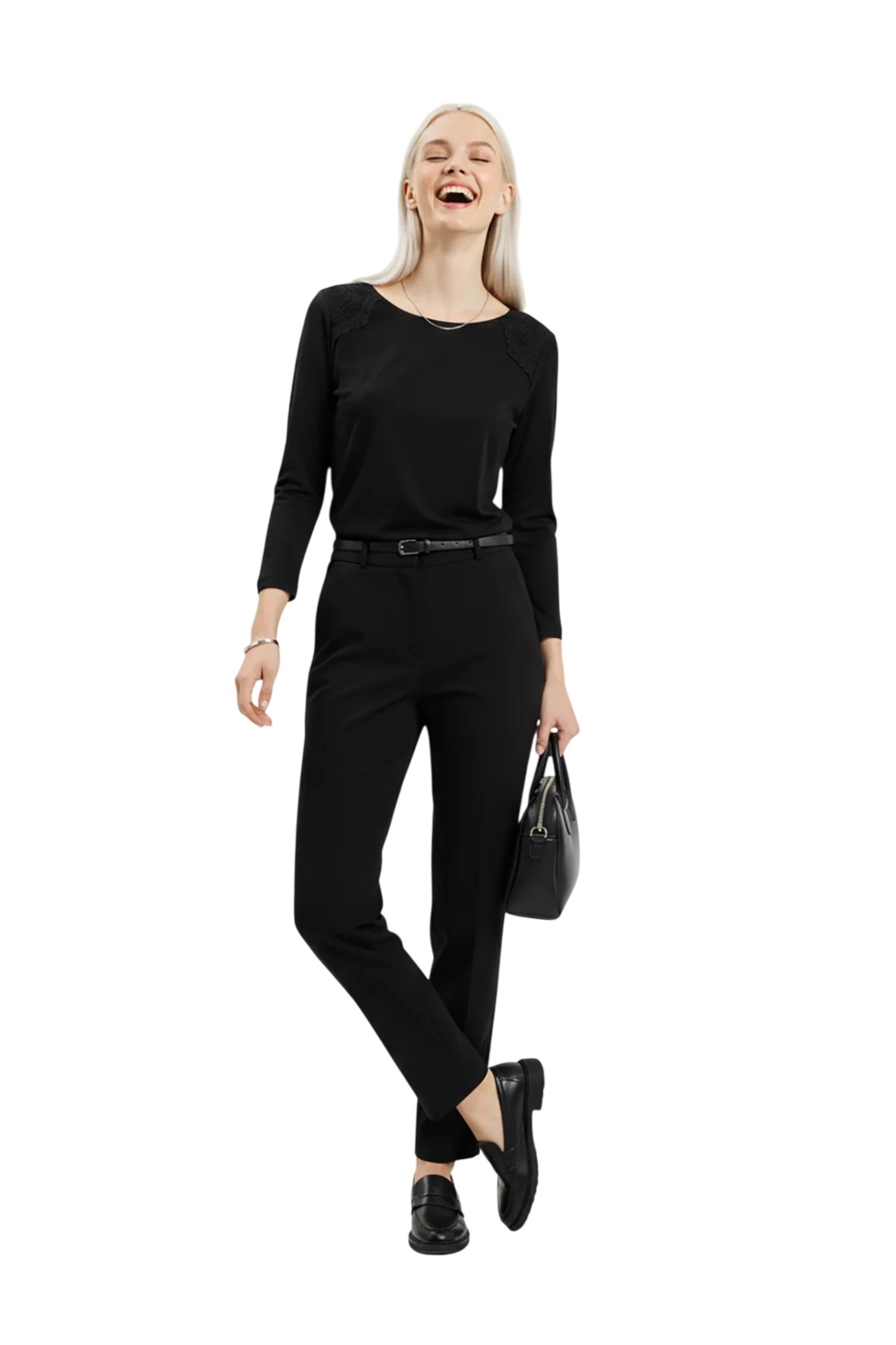 Alexa Dash Shirt in Black