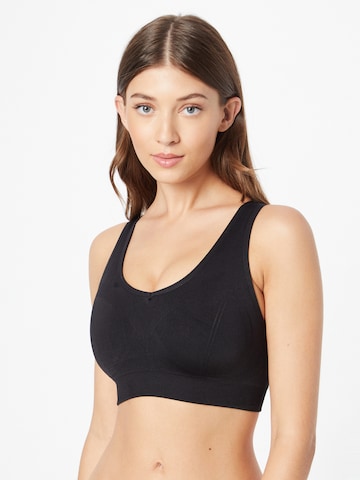 Bally Bralette Sports bra 'MARIGOLD' in Black: front