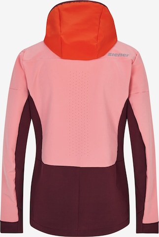 ZIENER Athletic Jacket 'NASINAH' in Pink