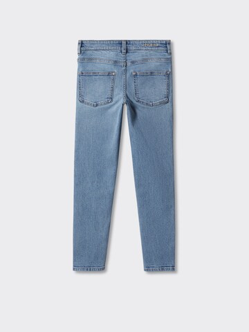 MANGO KIDS Slimfit Jeans i blå