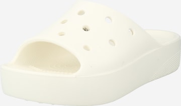 Crocs Mules in White: front