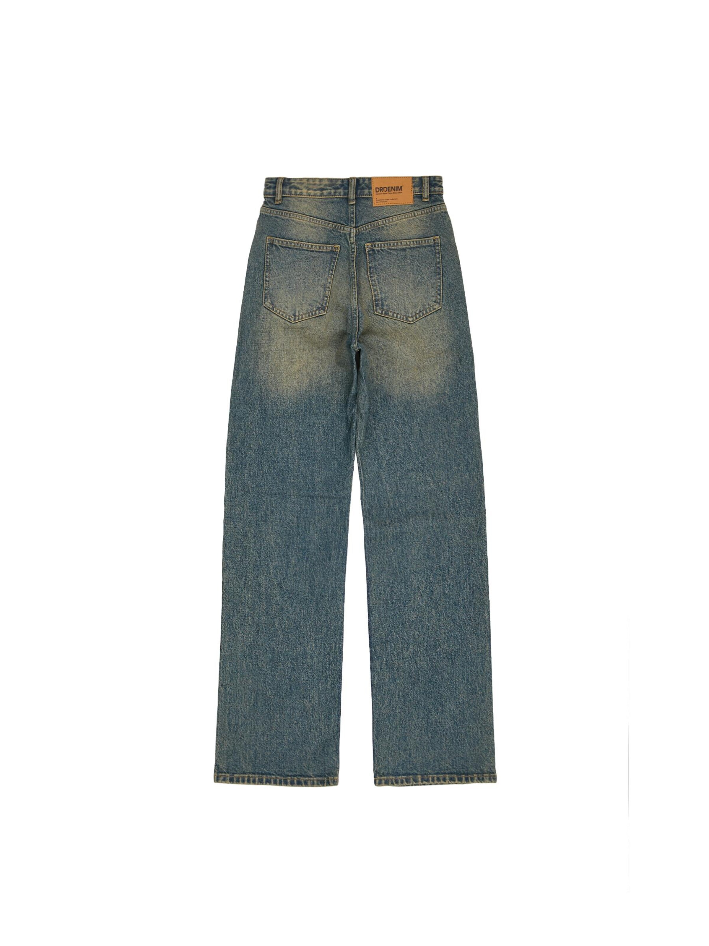 Dr. Denim Regular Jeans 'Echo High Straight' in Bruin