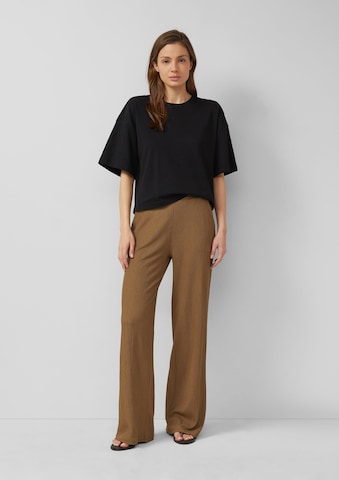 s.Oliver Wide leg Broek in Bruin