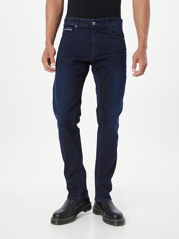 REPLAY Slimfit Jeans 'GROVER' in Blauw: voorkant