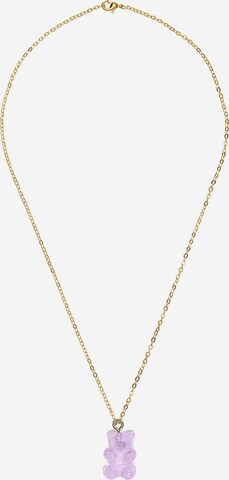 Gemshine Necklace in Gold: front