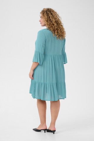 Robe 'Mariana' KAFFE CURVE en bleu