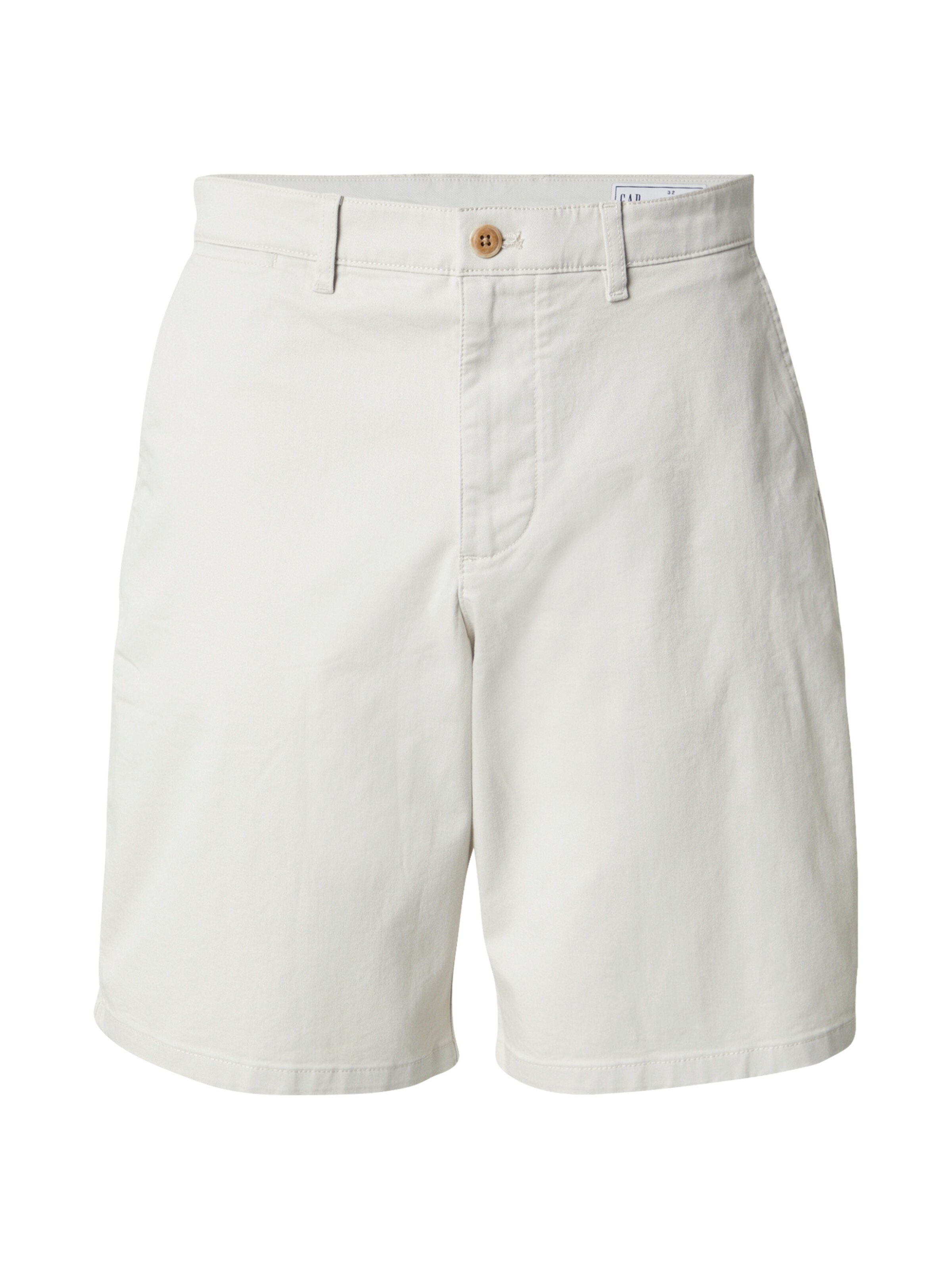 GAP - Regular Calças chino em cinzento: frente