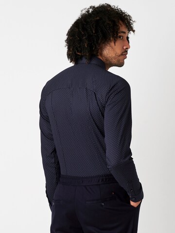 Coupe slim Chemise DESOTO en bleu