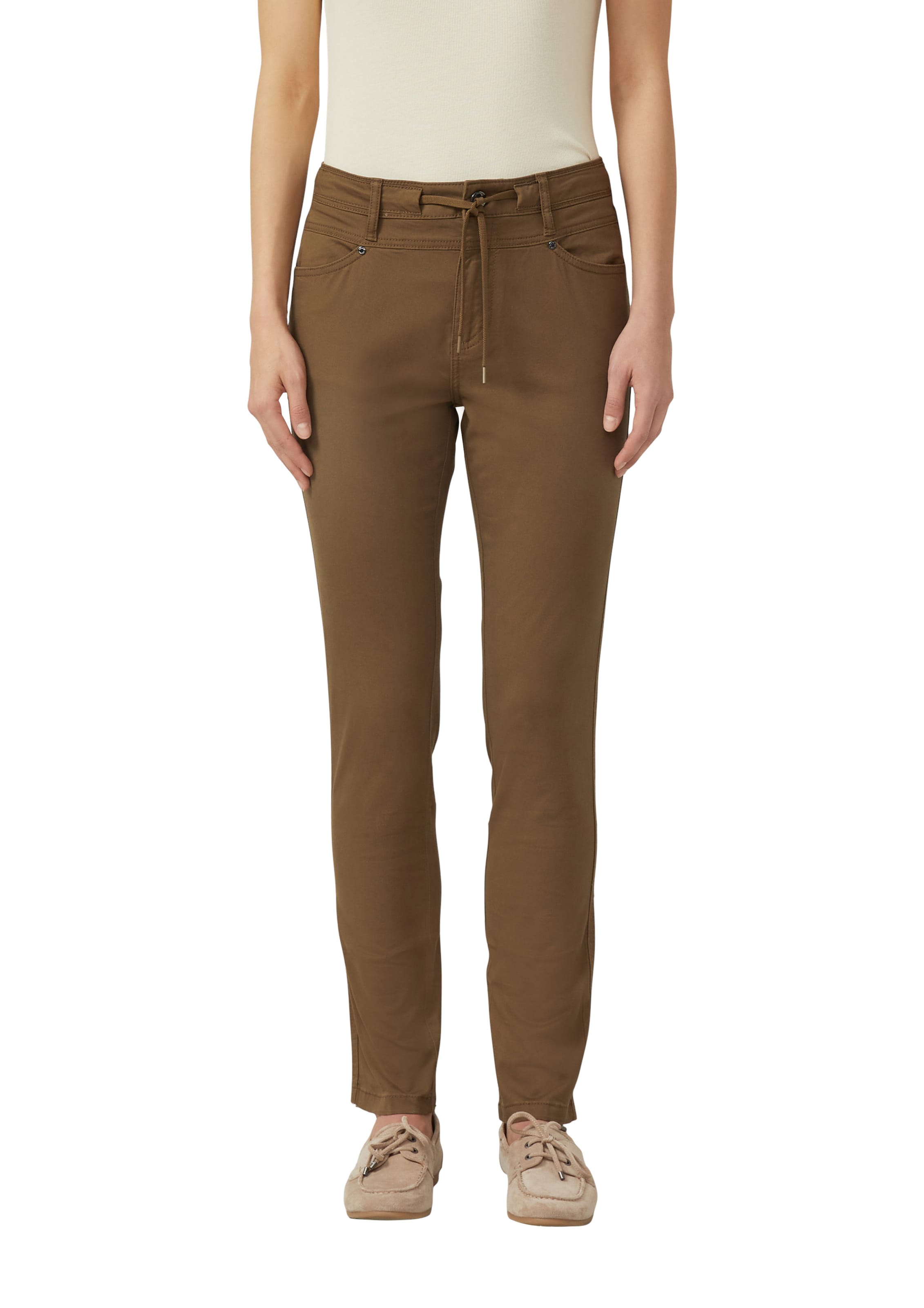 s.Oliver Slimfit Hose in Braun