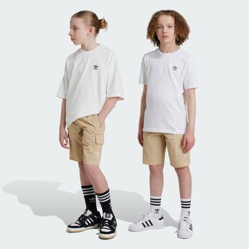 ADIDAS ORIGINALS Regular Byxa i beige: framsida