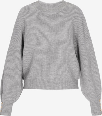 DreiMaster KlassikPulover - siva boja: prednji dio