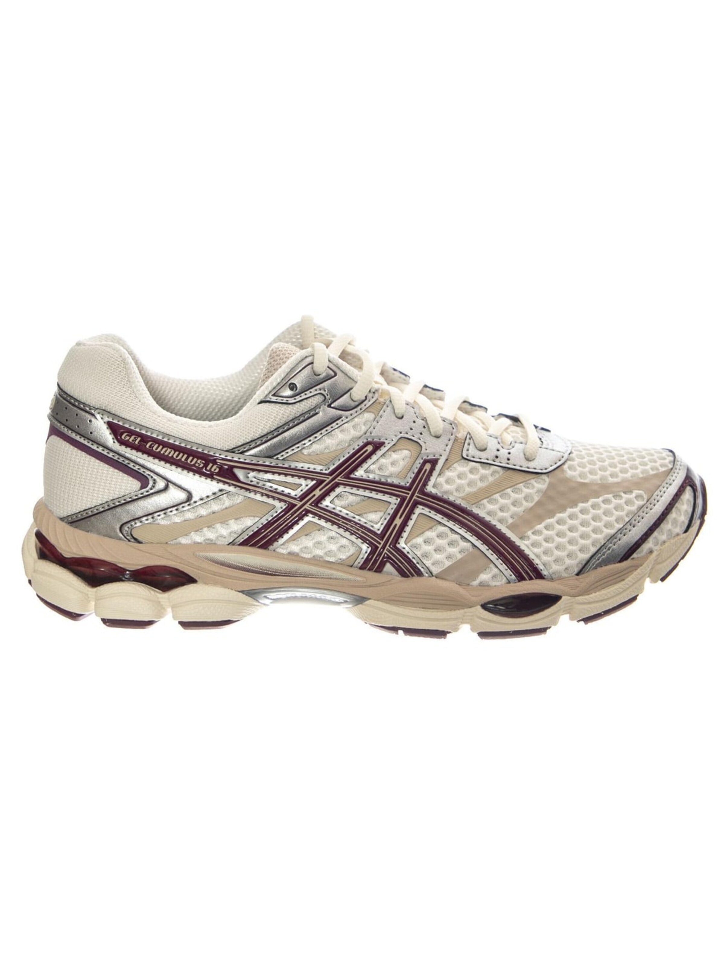 Chaussure de sport à lacets 'Gel-Cumulus 16 Cream/Benimo Purple' ASICS en violet