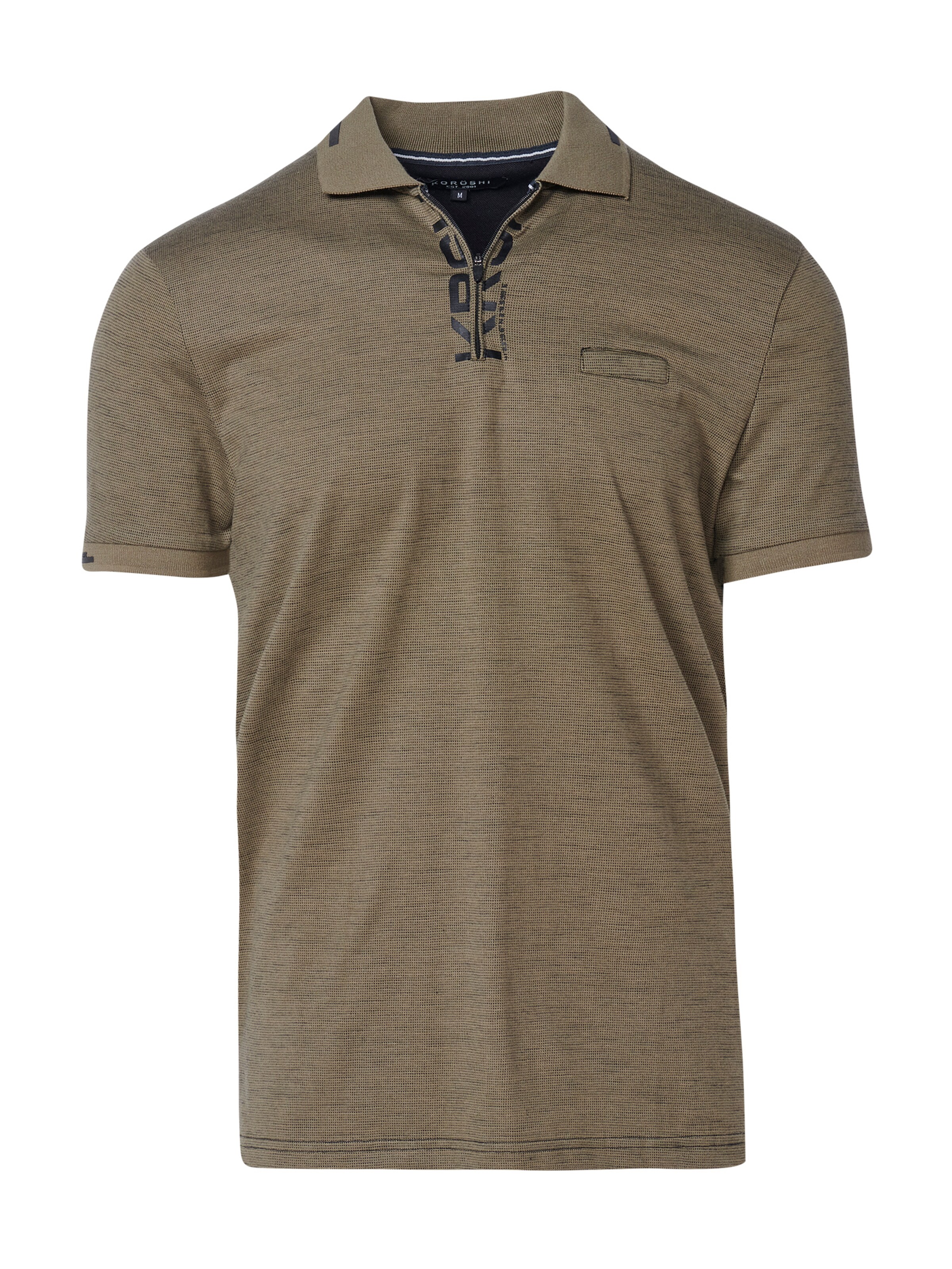 T-Shirt KOROSHI en vert : devant