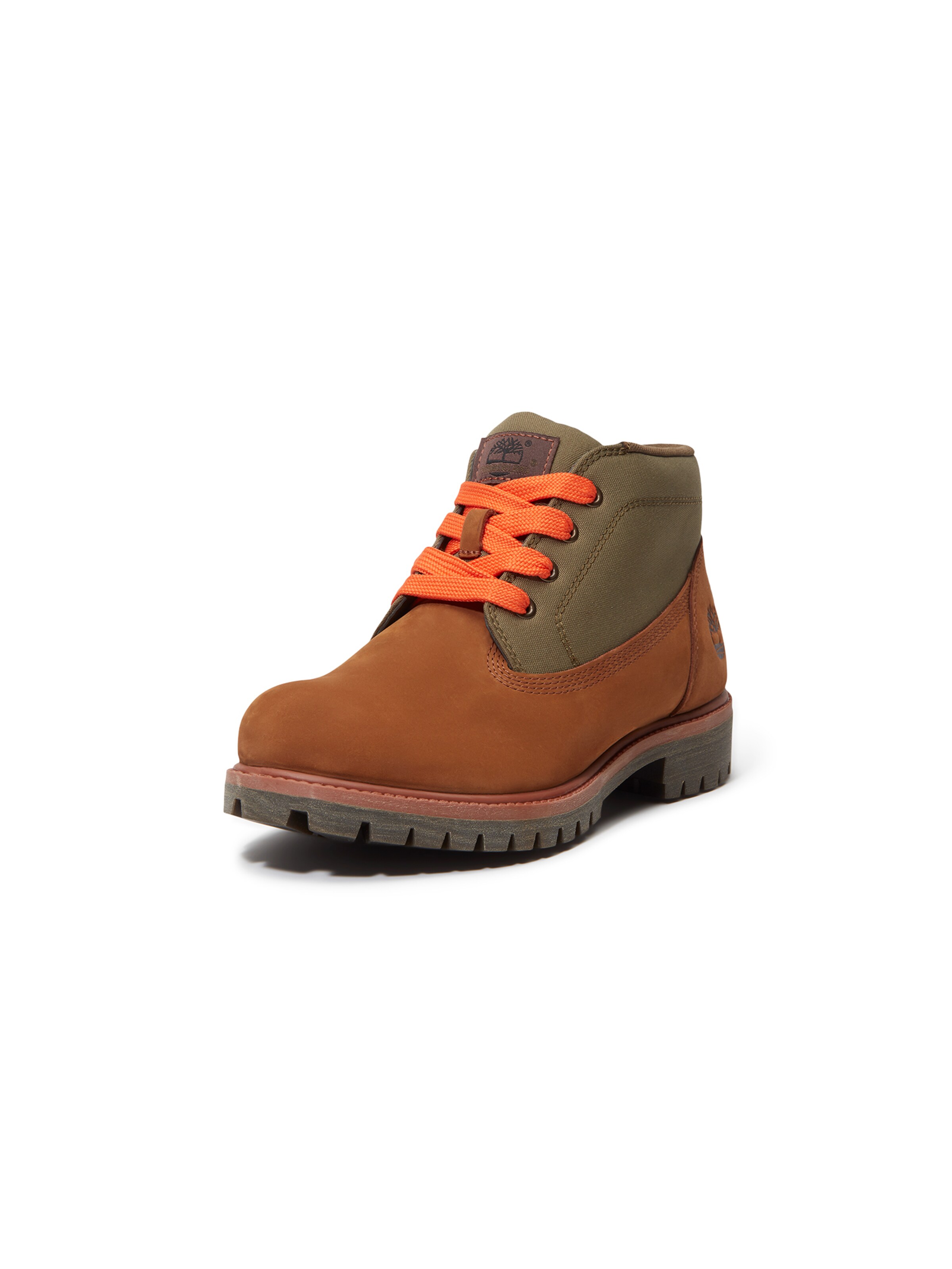 Botine Chukka de la TIMBERLAND pe maro: față
