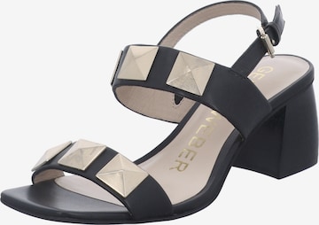 GERRY WEBER Sandals 'Sabrina 01' in Black: front