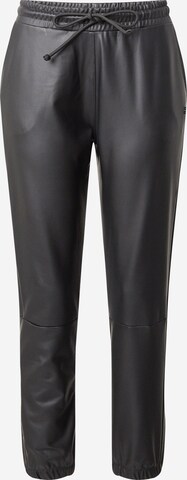 10Days Tapered Broek in Zwart: voorkant