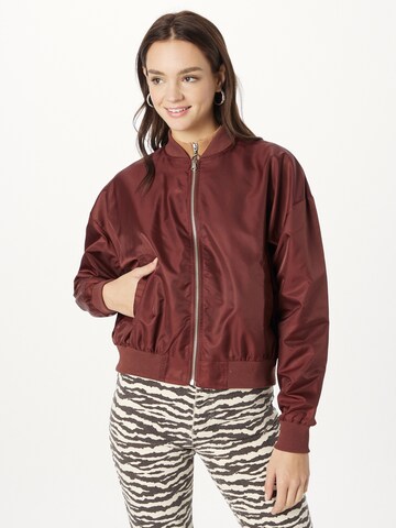 Veste mi-saison 'Pina' ABOUT YOU en marron : devant