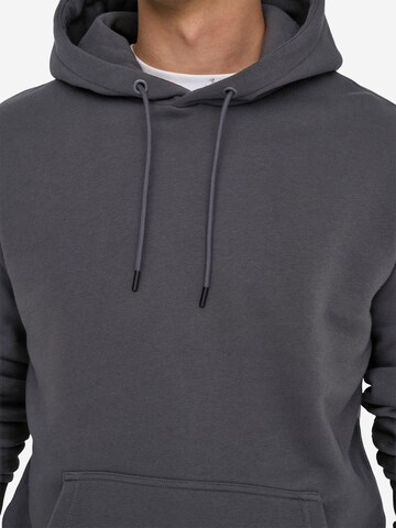 Only & Sons Sweatshirt 'Ceres'‌ in Grau