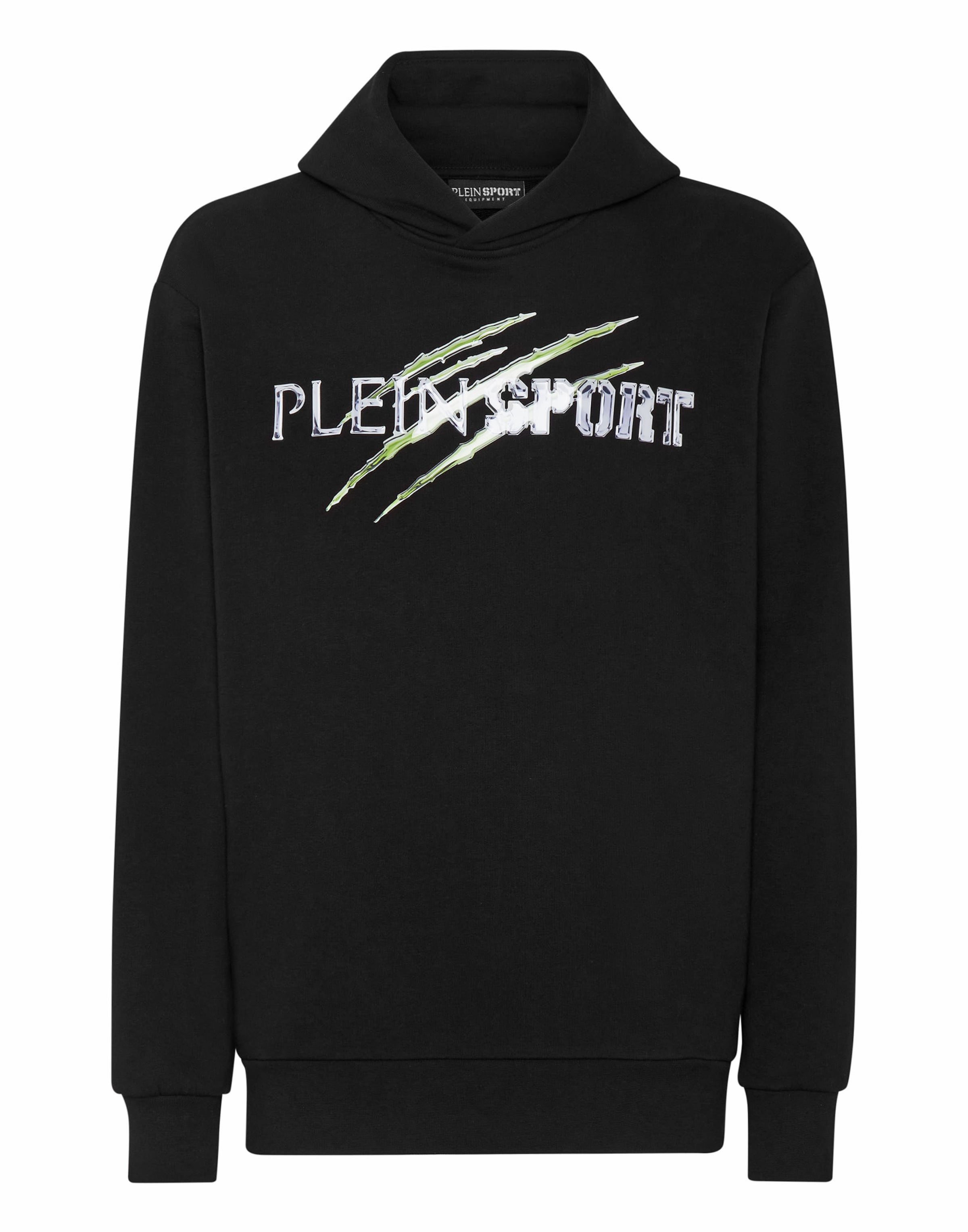 Plein Sport Sweatshirt in Silver grey / Light green / Black / White, Item view
