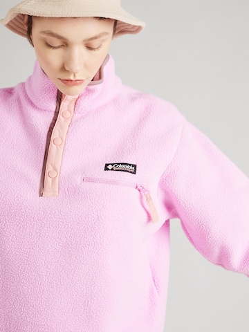 COLUMBIA Sportpullover 'Helvetia' in Lila