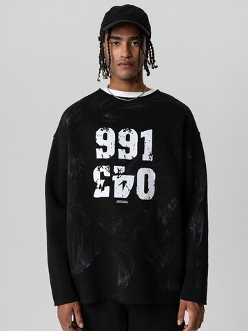 Dandalo Sweatshirt 'Leomar' in Black: front
