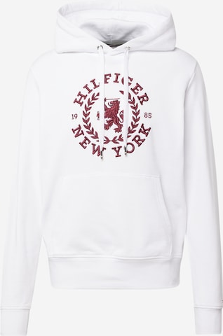 Sweat-shirt TOMMY HILFIGER en blanc : devant