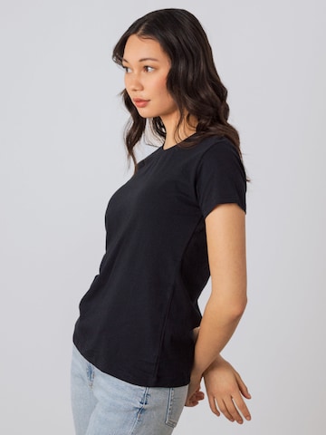 Honest Basics Shirt 'T-shirt Women' in Zwart