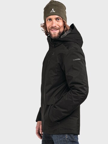 Schöffel Outdoorjas 'Barth' in Zwart
