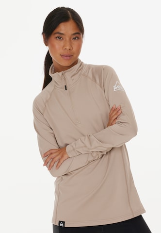 SOS Athletic Sweater 'Jasna' in Beige: front
