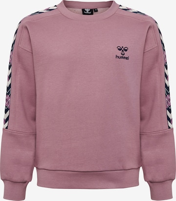 Sweat-shirt 'Zoe' Hummel en rose : devant