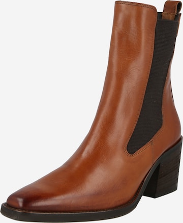 Chelsea Boots Paul Green en marron : devant