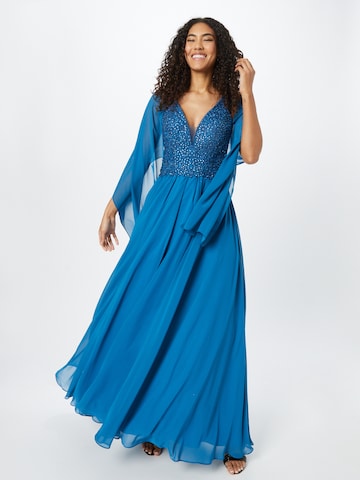 mascara Evening dress 'MC181071' in Blue